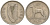 Ирландия 6 пенсов 1962 ирландский волкодав KM 13a медно-никель 4146-452