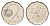 Чехия 2 кроны 2001 KM 9 сталь плакированная никелем 4615-965