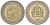 Марокко 5 дирхамов 2002 AH 1423, Мохаммед VI (1999-) Y 109 биметалл 4619-513