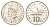 Французская Новая Каледония 10 франков 1972 лодка KM 11 никель UNC 4641-156