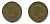 Великобритания 1/2 пенни 1940 Георг VI (1936-1952) KM 844, Spink 4115 бронза 4383-244