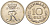 Дания 10 эре 1965 C;S, Фредерик IX (1947-1972) КМ 849.1 медно-никель 201-1224