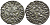 Киликийская Армения трам 1198-1219 Левон I 2,96 гр good very fine Nerc. 289 серебро 1073-1-2-2