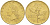 Италия 20 лир 1987 R, дубовая ветвь KM 97.2 алюминиевая бронза  UNC   4551-324