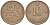 Финляндия 10 пенни 1921 республика (1918-1962) KM 24 медь 4541-152