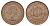 Великобритания 1/2 пенни 1967 Елизавета II (1952-2022) KM 896, Spink 4158 бронза 4671-1142