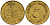 ФРГ 5 пфеннигов 1977 G J.382, KM 107 сталь плакированная латунью    4598-964