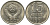 СССР 15 копеек 1991 ЛМД, буква "Л" KM 131, Федорин 168 медь никель цинк UNC 51-644