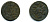 Россия деньга 1738 Анна Иоанновна (1730-1740) Биткин 365 медь 29-513