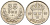Швеция 25 эре 1939 G, Густав V (1907-1950) KM 785 серебро 4147-947