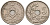 Бельгия 5 сантимов 1920 BELGIE KM 67 медно-никель 4116-1143