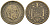 Испания 1 песета 1947 (53) Франсиско Франко (1939-1975) KM 775 алюминиевая бронза 85-643