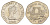 Джерси 50 пенсов 1988 замок Гросне, Елизавета II (1952-2022) KM 58.1 медно-никель 91-134