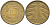 ГЕРМАНИЯ 10 РЕЙХСПФЕННИГОВ 1936 D KM 40, J. 317, Weege 9 алюминиевая бронза 210-427