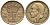Бельгия 20 сантимов 1954 Belgie, Бодуэн I (1951-1993) KM 147.1 бронза 4392-849