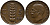 ИТАЛИЯ 5 ЧЕНТЕЗИМО 1922 R, ВИКТОР ИМАНУИЛ KM 59 медь 4392-514