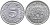 ТУНИС 5 МИЛЛИМОВ 1960 ДУБОВОЕ ДЕРЕВО KM 282 алюминий 3336-817