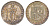 Брауншвейг-Каленберг-Ганновер 12 мариенгрошей (1/3 талера) 1736 IAB, дикарь, Георг II (1727-1760), из коллекции Ричарда Б. Смита Smith 123, Welter 2600, KM 255 серебро 1525-1023