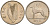 Ирландия 6 пенсов 1964 мрландский волкодав, собака KM 13а медно-никель 92-124