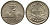 Гватемала 1/4 реала 1898 5 звезд, Испанское правление KM 162 серебро 4532-1242