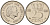Нидерланды 25 центов 1968 Юлиана (1949-1980) KM 183 никель    4598-427