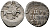 Русское Царство денга 1547-1584 Иван IV Васильевич, Московский  монетный двор, 0,34 ГР ГиК №61 серебро 262-1545