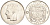 БЕЛЬГИЯ 10 ФРАНКОВ 1971 BELGIE, БОДУЭН I (1951-1993) KM 156.1 никель 4556-651