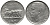 ИТАЛИЯ 50 ЧЕНТЕЗИМО 1921 R, ГЛАДКИЙ ГУРТ, МАГНИТНАЯ KM 61.1 никель 34-1233