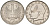 ФРГ 2 марки 1962 J, Макс Планк KM 116,  J. 392 медно-никель плакированный никелем 4149-525