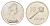 Фиджи 10 центов 1969 Елизавета II (1952-2022), булава KM 30 медно-никель UNC 4666-531
