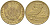 Греция 2 драхмы 1973 сова, феникс в огне KM 108 никель латунь 210-927
