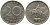 Болгария 20 стотинок 1999 KM 241 медно-никель UNC 181-422