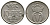 Норвегия 10 эре 1960 пчела, Улаф V (1958-1991) KM 411 медно-никель 220-462