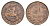 Нидерланды 2 1/2 цента 1890 Виллем III (1849-1890) KM 108 бронза 3996-651