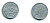 ФРАНЦИЯ 50 САНТИМОВ 1941 ТИП MORLON, LOURDE, ВЕС 0,67 ГР. KM 894.1а, LE FRANC 193.2 алюминий 84-353