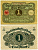 Германия 1 марка 1920 1 марта 1920, Веймарская республика Pick 58, Розенберг 64 бумага аUNC 7547-12-1
