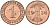 Германия 1 рейхспфенниг 1936 A KM 37, J. 313 бронза 4549-439