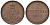 Ганновер 1 пфенниг 1862 B, Георг V KM 233, AKS 156, J. 90 медь 4594-533