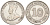 Стрейтс-Сетлментс 10 центов 1926 Георг V (1910-1936) KM 29b серебро 192-248