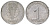 ГДР 1 пфенниг 1950 E KM 1 алюминий 206-456