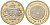 Япония 500 йен 2012 Yr. 24, серия 47 префектур Японии - Тотиги Y 189 биметалл UNC 106-1056