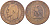 Франция 10 сантимов 1863 BB, Наполеон III (1852-1870) KM 798.2, Le Franc 134.9 бронза 3460-924