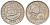 Мальта 5 центов 1986 краб KM 77 медно-никель 4528-1031
