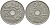 Дания 25 эре 1968 С;S, Фредерик IX (1947-1972) KM 855.1 медно-никель 4397-214