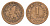 Нидерланды 1 цент 1878 Виллем III (1849-1890) KM 107 бронза 53-259