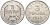Германия 3 марки 1922 A, третья годовщина Веймарской Конституции KM 29, J.303 алюминий UNC 4587-141