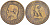 Франция 10 сантимов 1856 A, Наполеон III (1852-1870) KM 771.1, Le Franc 133.32 бронза    4680-614