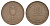 Израиль 10 прут 1949 JE 5709 KM 11 бронза 41-516