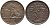 БЕЛЬГИЯ 2 САНТИМА 1909/5 BELGES KM 35.1 медь 95-645