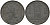 Бельгия 1 франк 1942 Belgique - Belgie, Леопольд III (1934-1947), германская оккупация, Вторая мировая война KM 127 цинк 4161-426